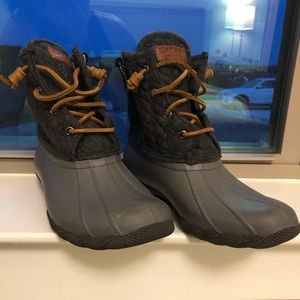 Sperry Grey Rain/Snow boots!